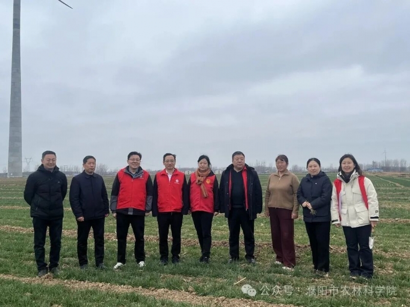 麦田春管正当时 科技服务促丰收